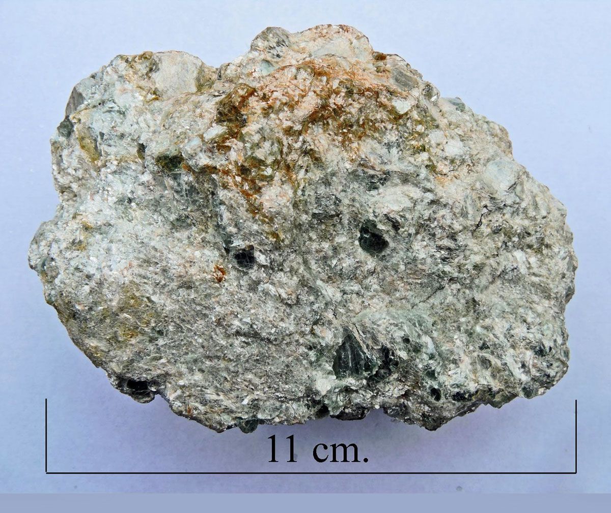 Damourite mica. Adelaide hills. Bill Bagley Rocks and Minerals